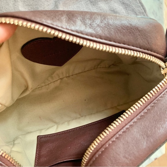 🦁 Mulberry x Cara Delevingne Mini Bag in Oxblood with Lion & Heart Rivets - Picture 12 of 17